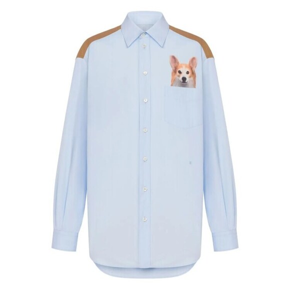 Moschino Other - Moschino White Tailored Fit Shirt With Button-Down Front - NWT